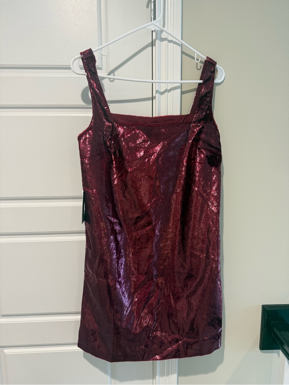 Tuckernuck Hyacinth House Burgundy Tank Dress